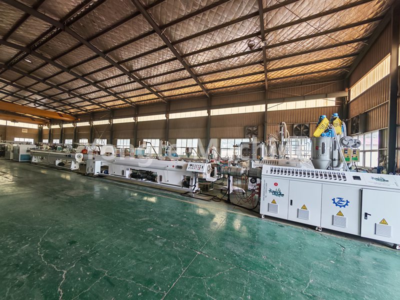 Maszyna do produkcji rur PE o dużej prędkości 16-63 mm dla klienta z Argentyny