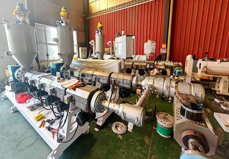 Rozwiązywanie problemów i rozwiązanie linii do wytłaczania rur PPR