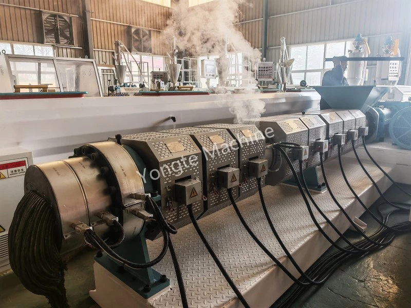 Zamówienie na równoległą wytłaczarkę dwuślimakową do recyklingu folii odpadowych w Afryce