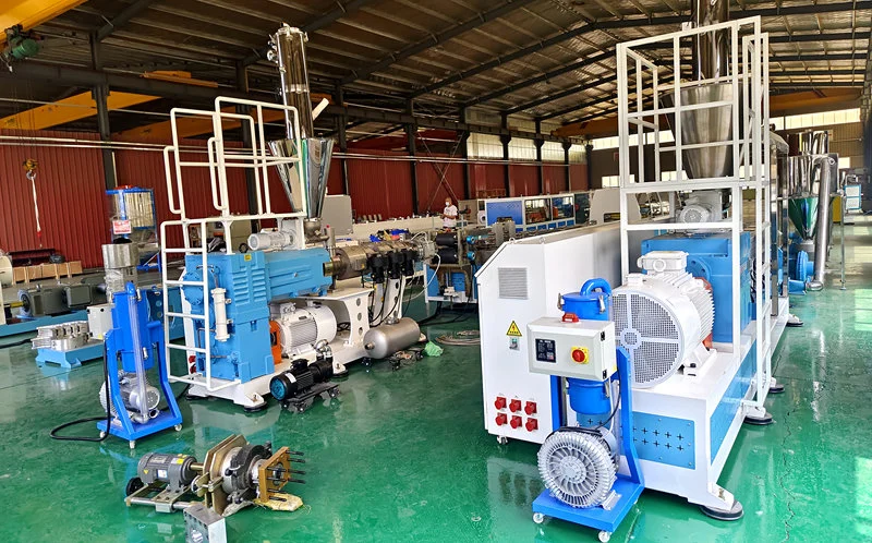 conical twin screw co-exrusion machine