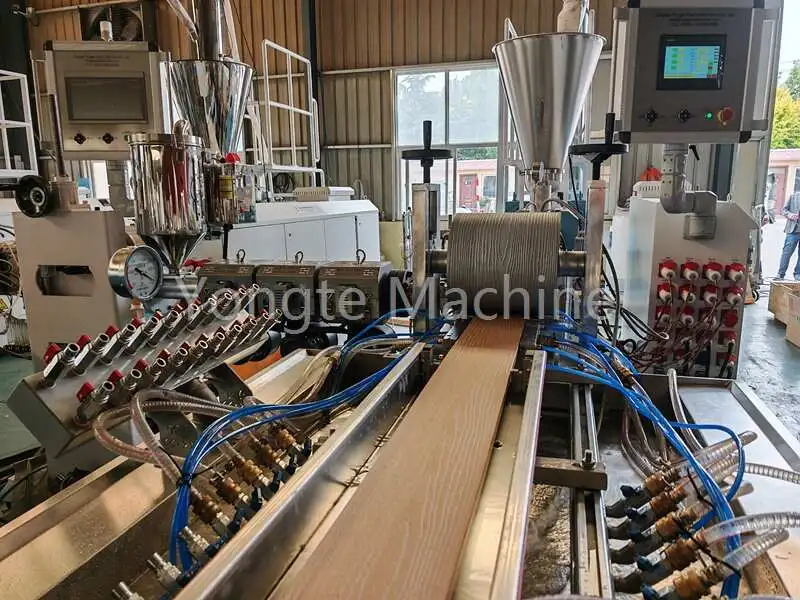 WPE Wood Plastic Composition WPC Maszyna wytłaczania