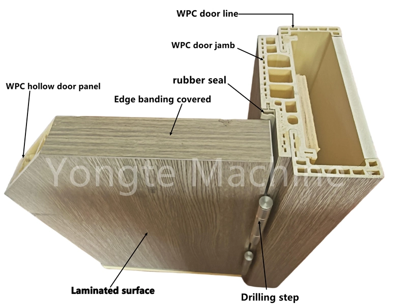 WPC door samples
