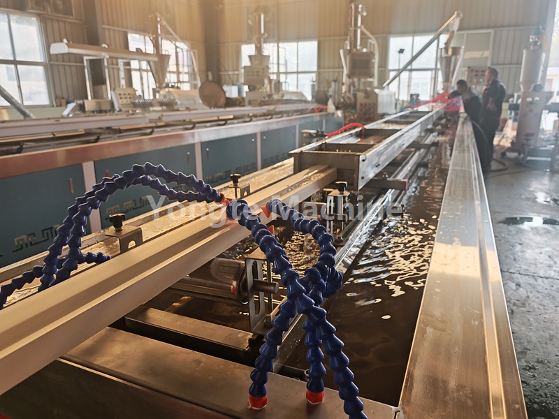 WPC Door Profile Extrusion Line