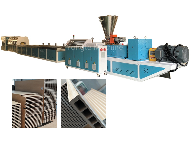 Linia do produkcji drzwi WPC